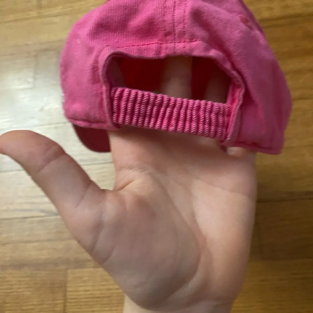 EUC Notre Dame Pink my first girls baby Cap with Fighting Shamrock gift shower